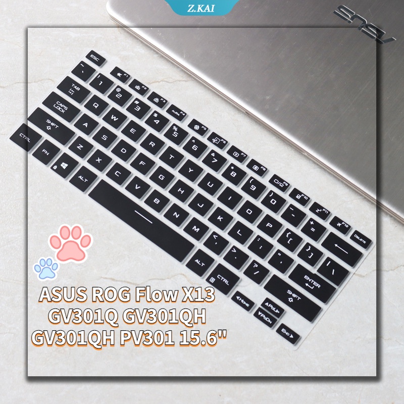 Cover Pelindung Keyboard Bahan Silikon Anti Air Untuk ASUS ROG Flow X13 15.6 Inch GV301QH GV301QH PV301