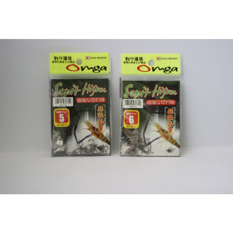 Mata Kail Udang Omga Sepit Hijau