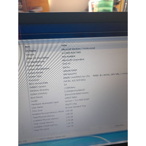 MAINBOARD LAPTOP DELL E4300 FULL SET