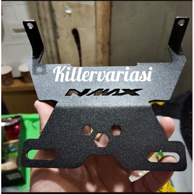 Breket dudukan plat nomor no Nmax Old  Nmax New model kumis laser tebal joss