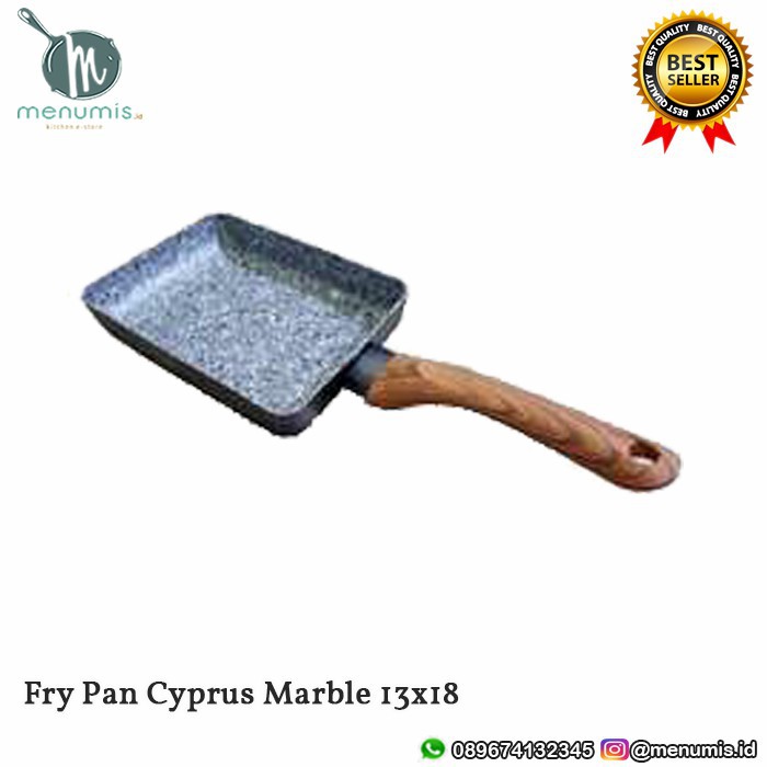 CYPRUS Fry Pan Marble 13x18