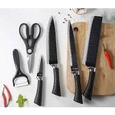 Pisau set 6in1 -  Chef Knife Tools - Praktis - Elegan