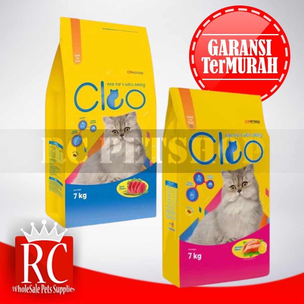 MAKANAN KUCING CAT FOOD CLEO PERSIAN TUNA SALMON 7 KG 7KG