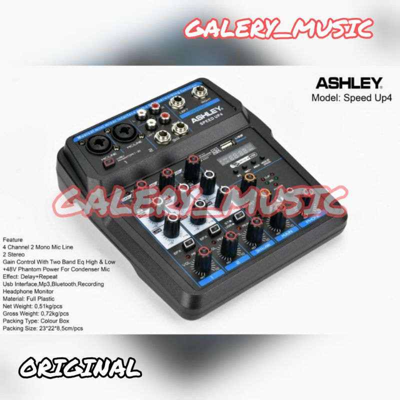 MIXER ASHLEY SPEED UP4 / ASHLEY SPEED UP 4