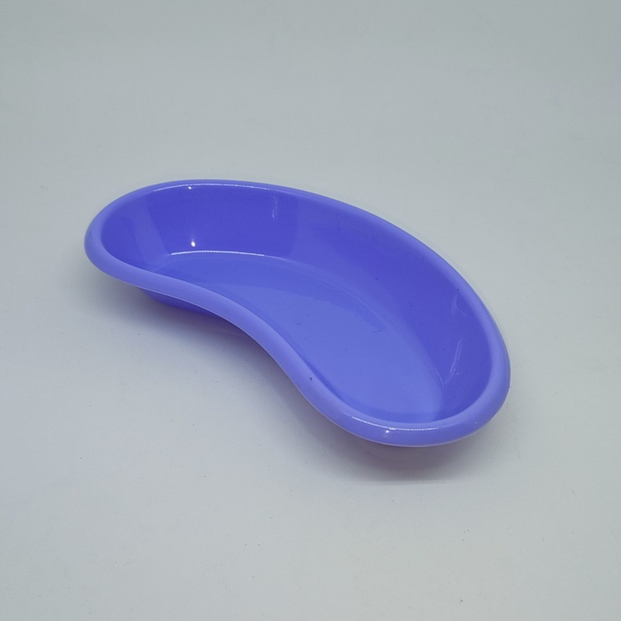 Alat Medis Alkes  Violet Kidney Tray / Nierbeken Plastic / Kom Bengkok  25 / 20 cm |Tray Medis|Tray Operasi|Gudang Medis