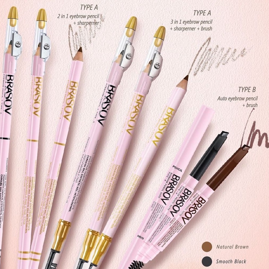 BRASOV Pensil Alis Type A | BRASOV Eyebrow Pencil