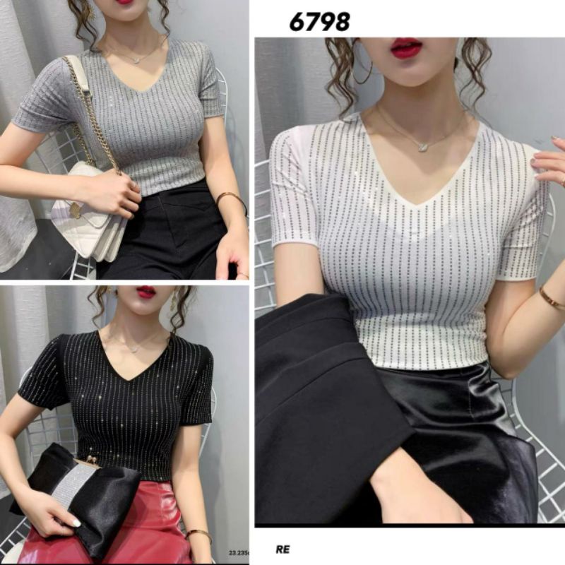 atasan blink kaos import 6798