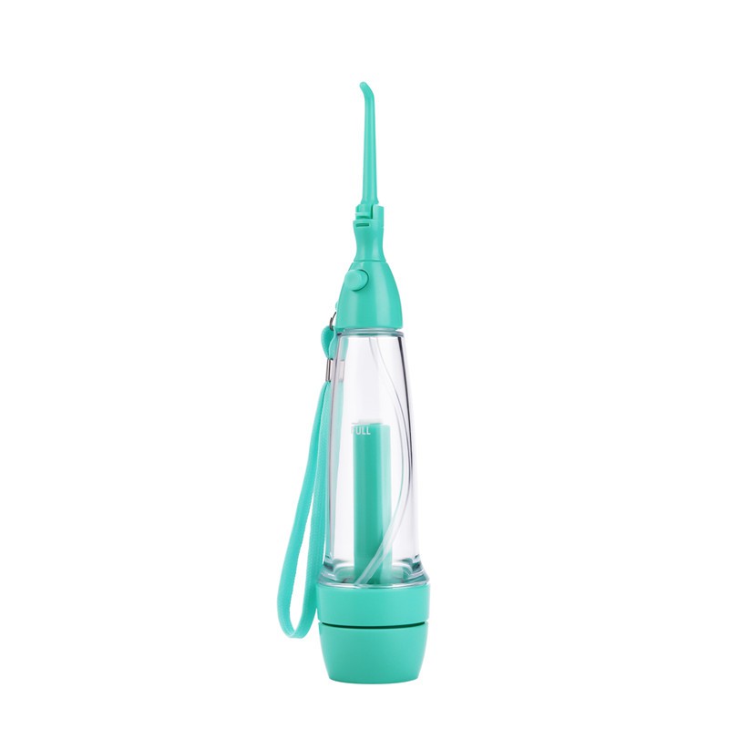 

Manual Tekanan Oral Irrigator 0.6mm Water Flosser Teeth Cleaner