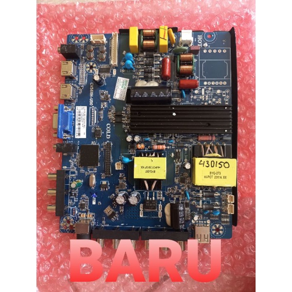 MB - MATHERBOARD - MOBO - MAINBOARD - MESIN TV LED - POLYTRON - PLD43D150 - 43D150 - PLD43T150 - 43T