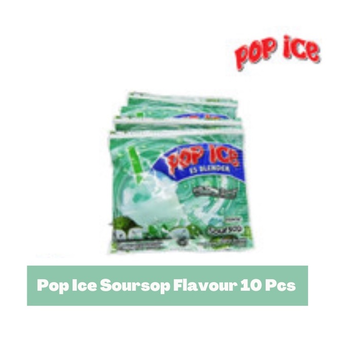 

POP ICE SOURSOP FLAVOUR 10 SACHET