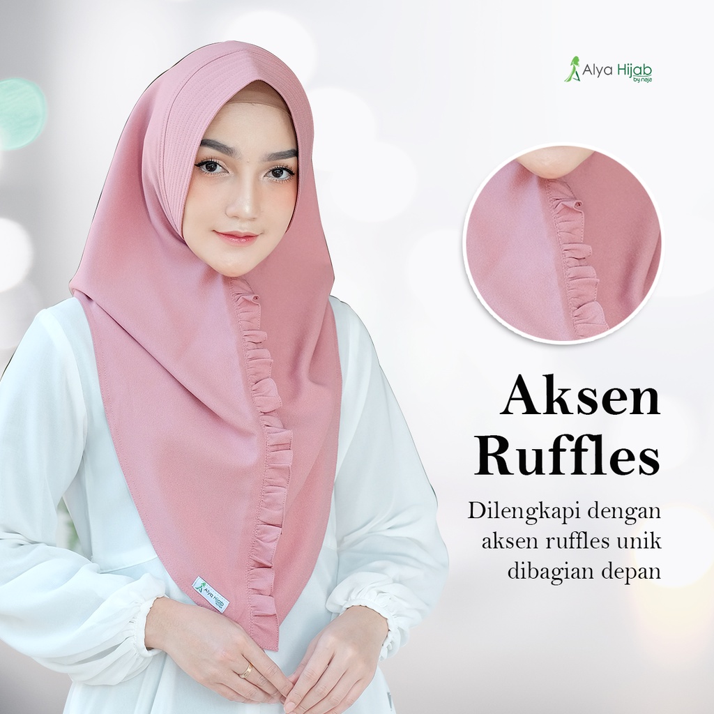 WAFIQA HOODIE/KHIMAR MODIS DAN TRENDI/ALYA HIJAB BY NAJA