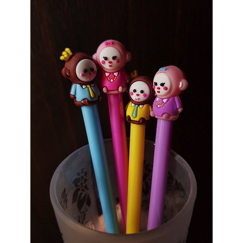 

Pulpen Gel Karakter Monkey Monyet Kera Lucu Bagus dan Murah