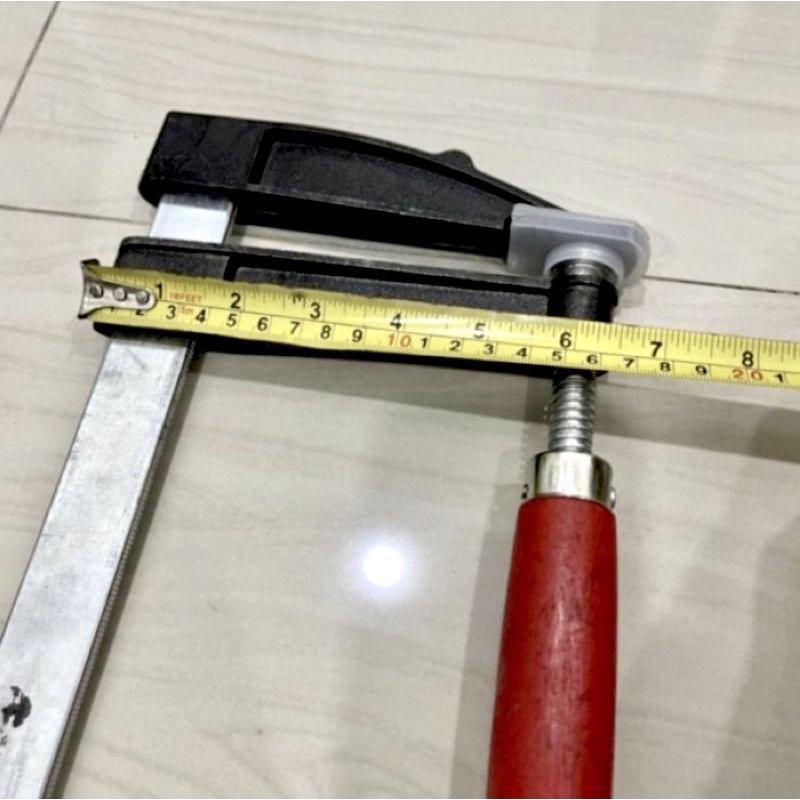 

Bais papan F 800mm Catok papan f 80cm Catok kayu Klem Clamp F Clamp bais catok f800mili Catok penjepit kayu 80cm