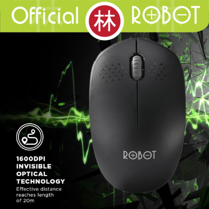 Robot M210 2.4G Wireless Optical Mouse