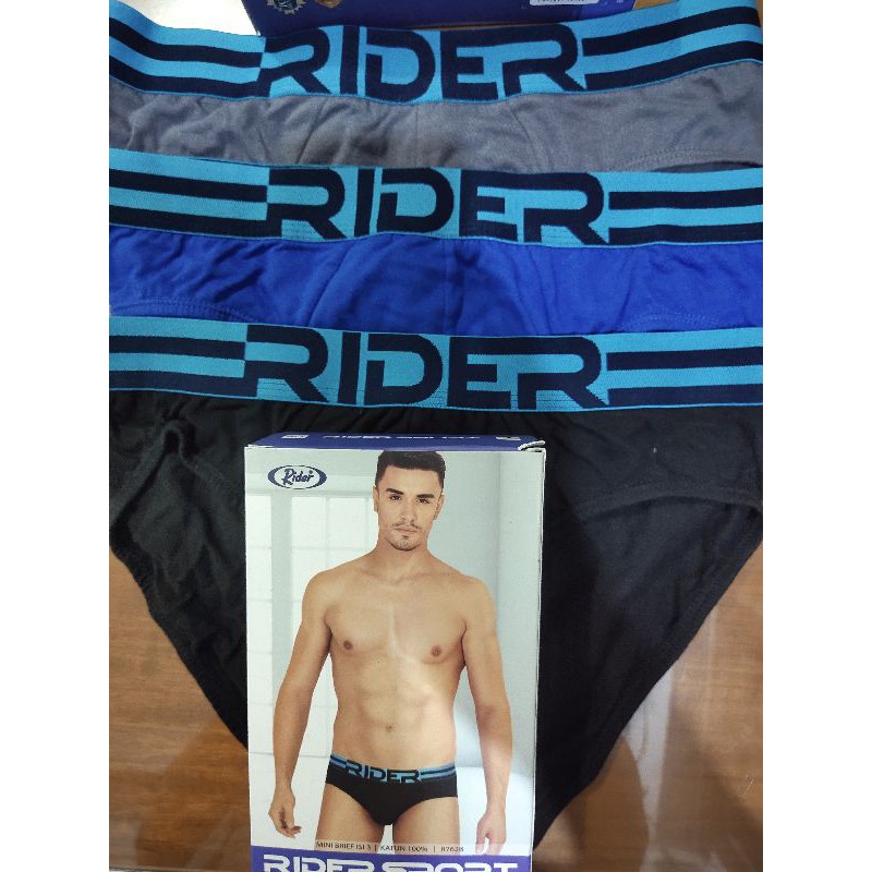 CELANA DALAM RIDER SPORT 762 / CD PRIA / CD RIDER SPORT 762 PASTI ORI, PASTI READY 1 PACK 3 PCS