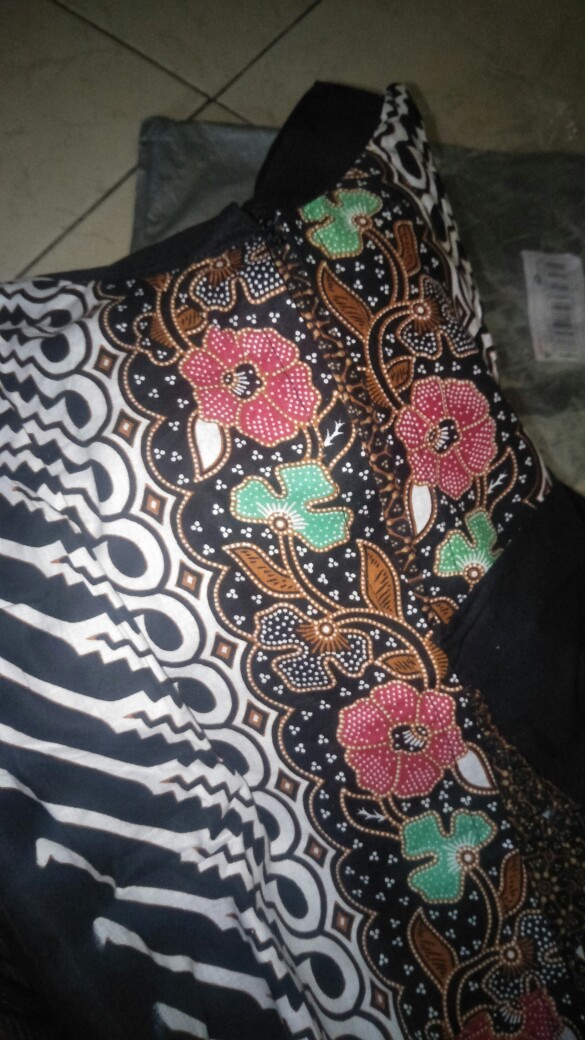 Ms Gamis Batik Sriwedari Maxi Bumil/busui Katun Sogan Allsize Ld 104..