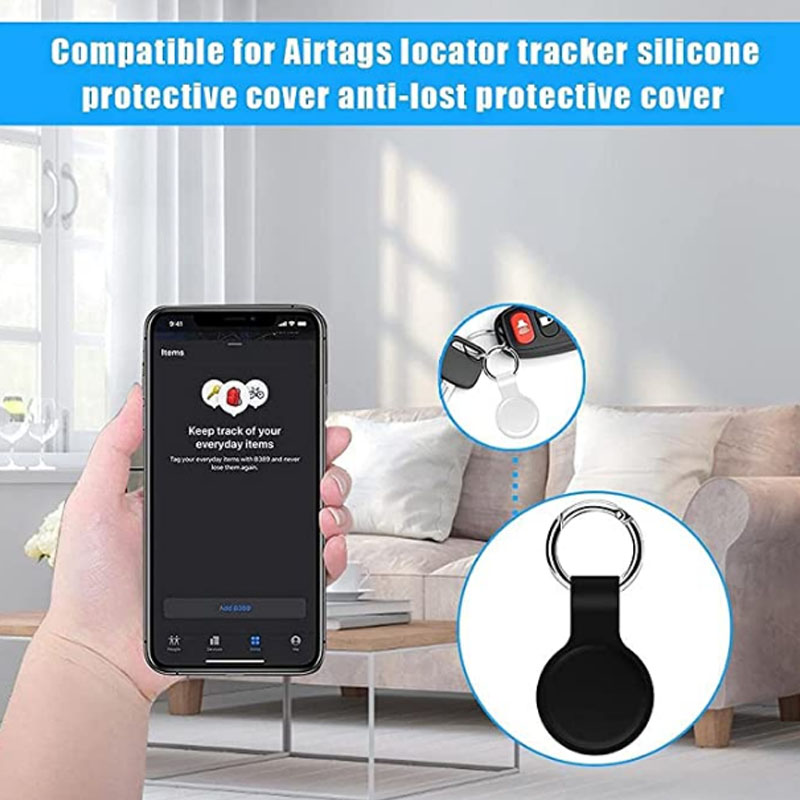 Cover Pelindung Gantungan Kunci Bahan Silikon Anti Hilang