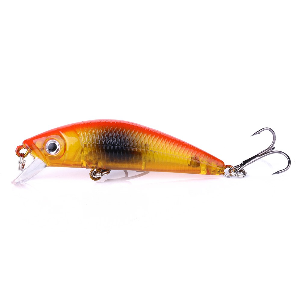 HENGJIA 80PCS minnow umpan pancing swimbait fishing lure ikan bass bait outdoor fishing tackle