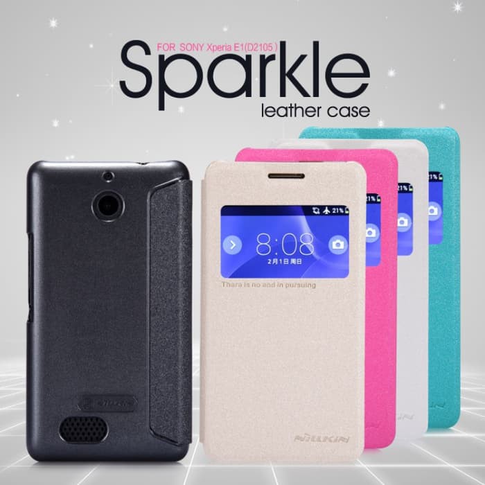 SONY XPERIA E1 - NILLKIN SPARKLE LEATHER CASE