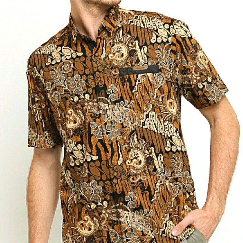 Kemeja Batik Pria - FRDY JKRT Buntoro Men Modern Batik Shirt