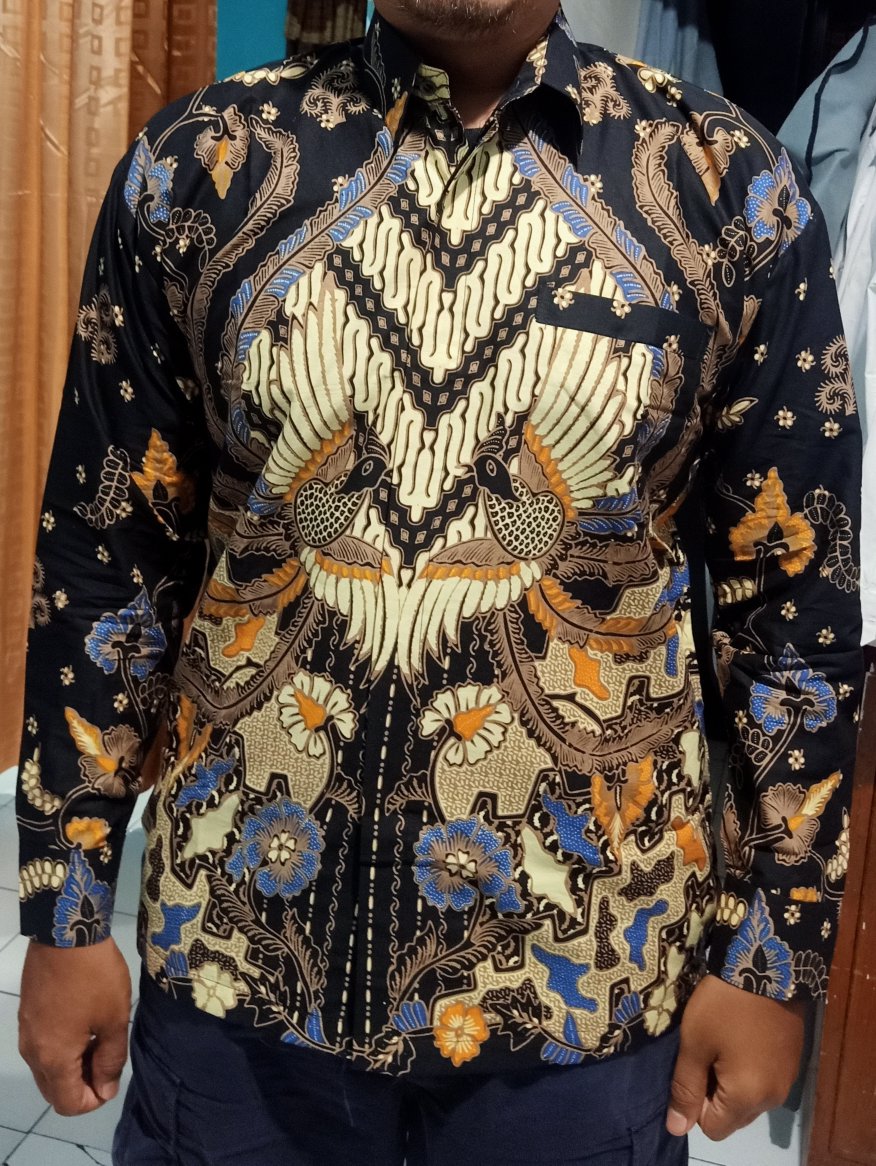 Batik Pria Alfariqoh Lapis Furing Katun Halus Sragenan Size M-xxl Asli Solo High Quality