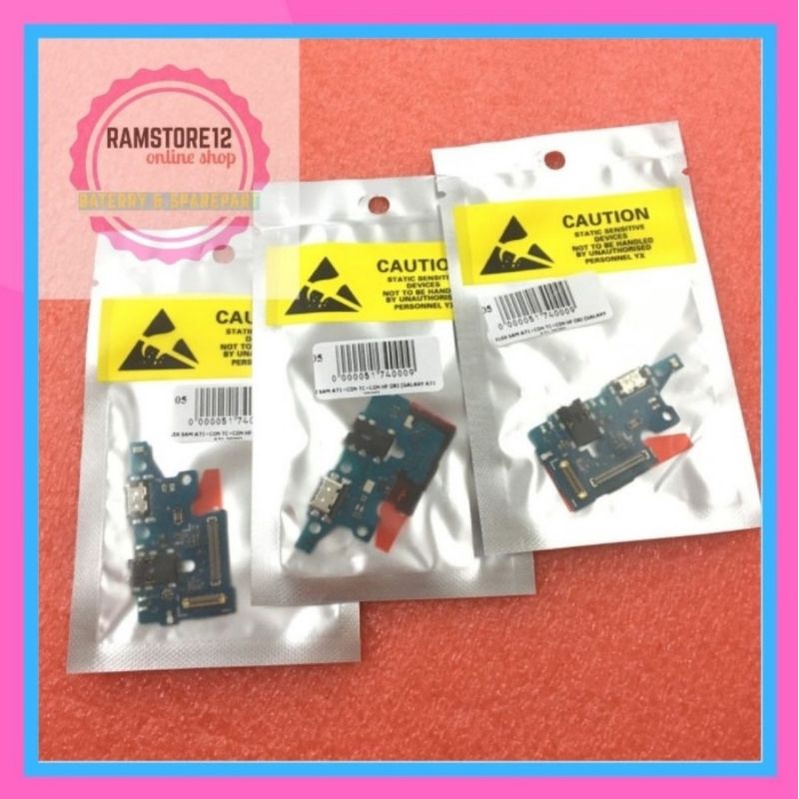 Papan PCB Cas Konektor Charger Samsung A71