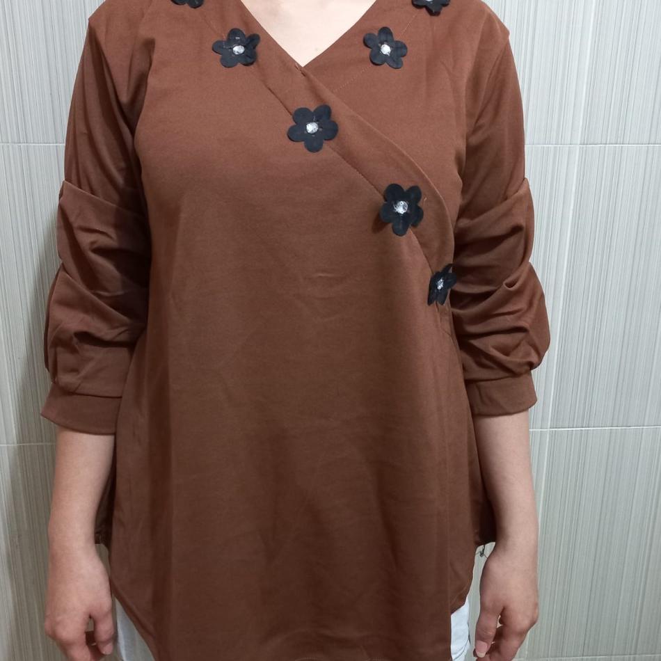 Terlaris.. ATASAN WANITA / FASHION WANITA /  ATASAN IBU IBU / BAJU IBU IBU / FASHION IBU IBU / ATASA