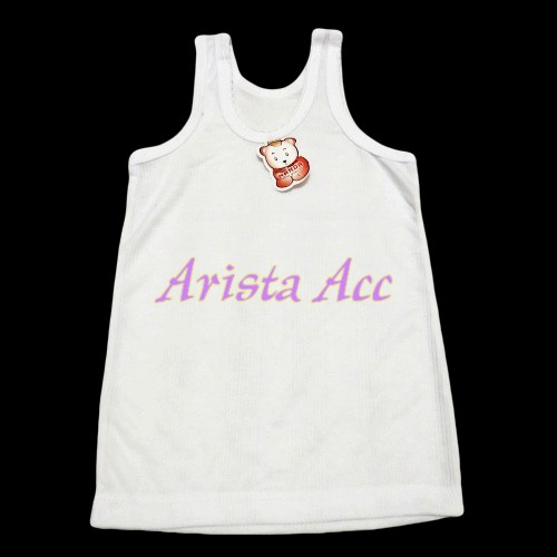 KAOS DALAM ANAK / SINGLET ANAK PUTIH USIA PAUD-TK-SD-SMP Size S M L XL L3