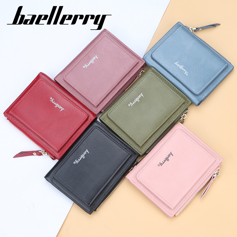 BAELLERRY 3528 Dompet Wanita Bahan Kulit PU Leather Premium WATCHKITE WKOS