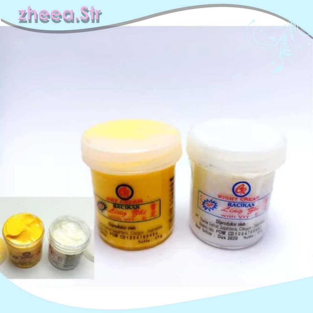 Cream Ling Zhi Original Bpom Lusinan Pencerah Wajah Pencegah Kulit Jerawat Wajah Murah