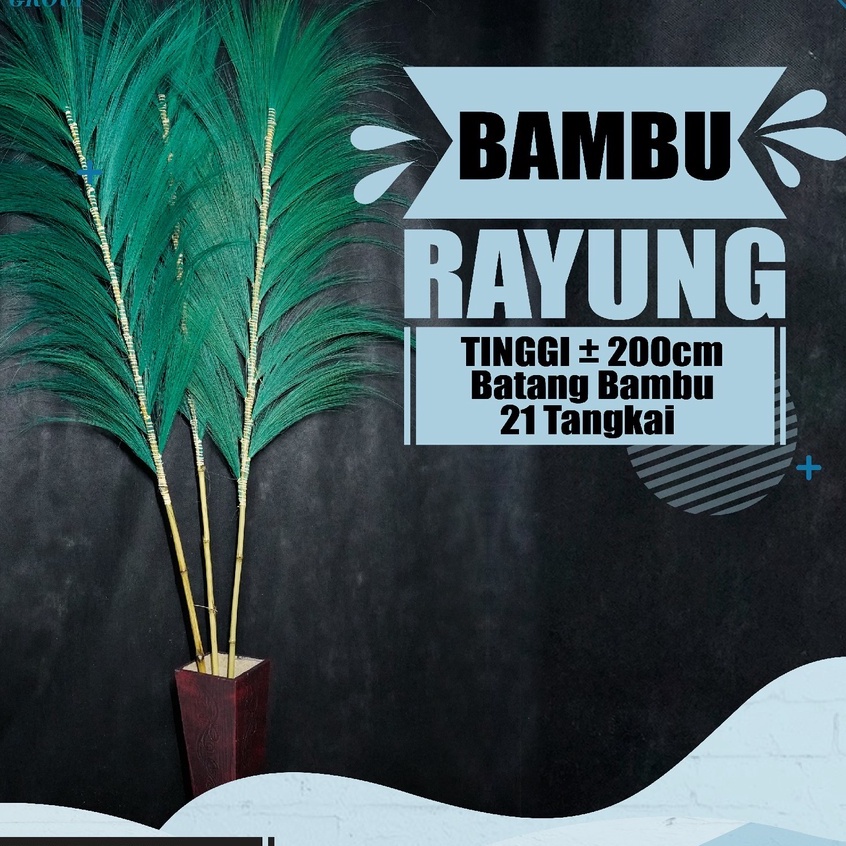 Rayung Jumbo - Rayung Kering Dekorasi - Rayung Stik Home Decor Rustik - Rayung Warna Terlengkap