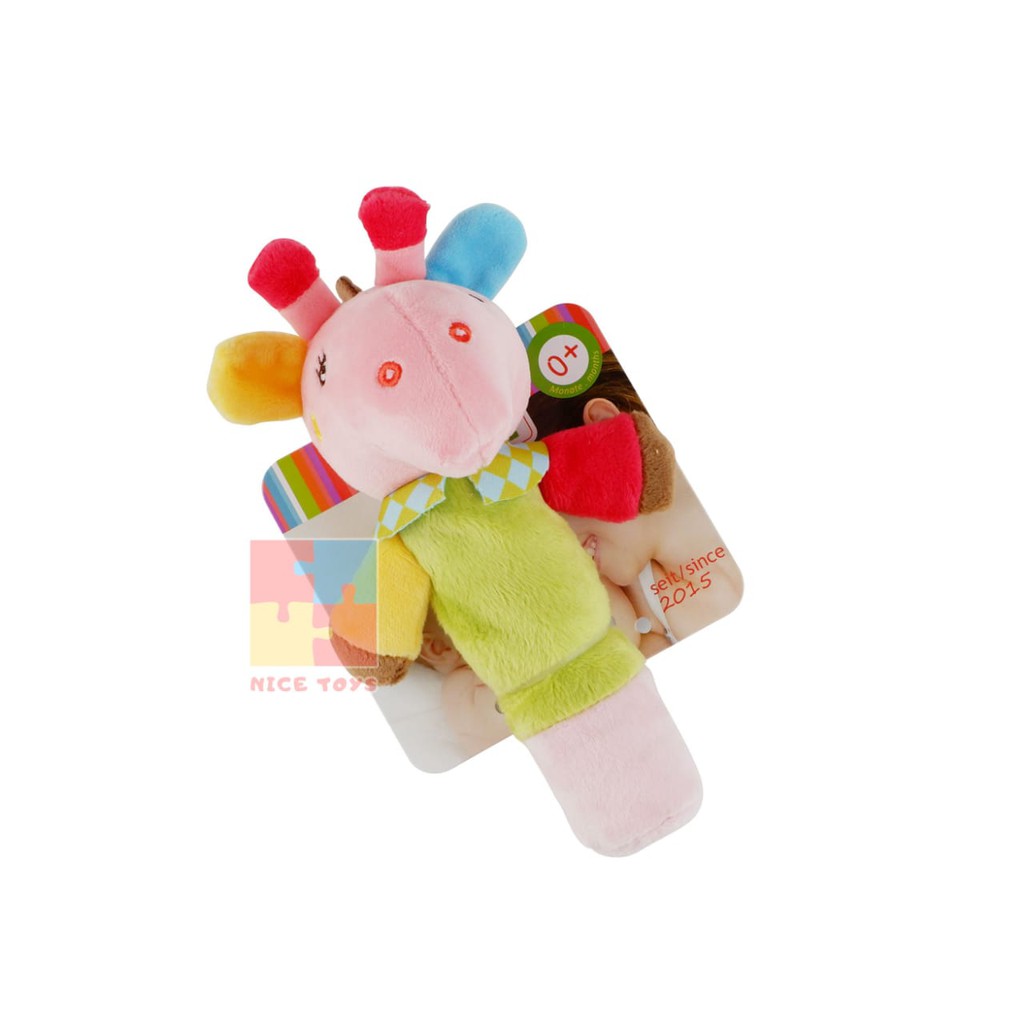 Baby Cloth Wand Mainan Bayi Baby Toys Rattle Stick Teether Bayi Boneka Bayi