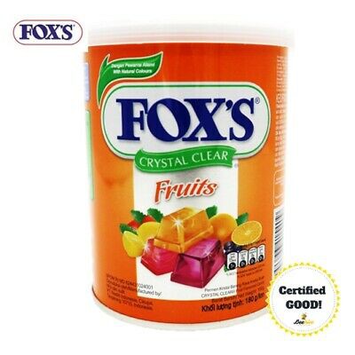 

FOX'S FRUITY TIN 180 GRAM PERMEN FOX