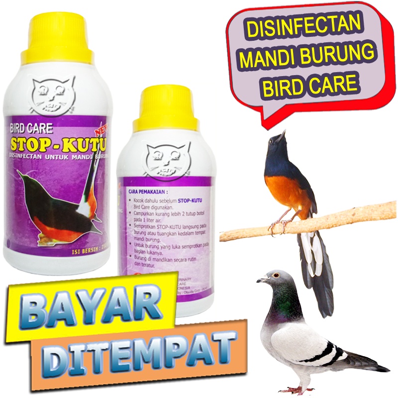 Sampo Bird Care Anti Kutu Burung Shampo Basmi Parasit Serangga