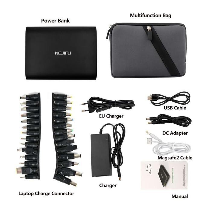 LP2500 Ezzrale Notebook Laptop QC 3.0| 50.000 mAh Powerbank EZX1 Original