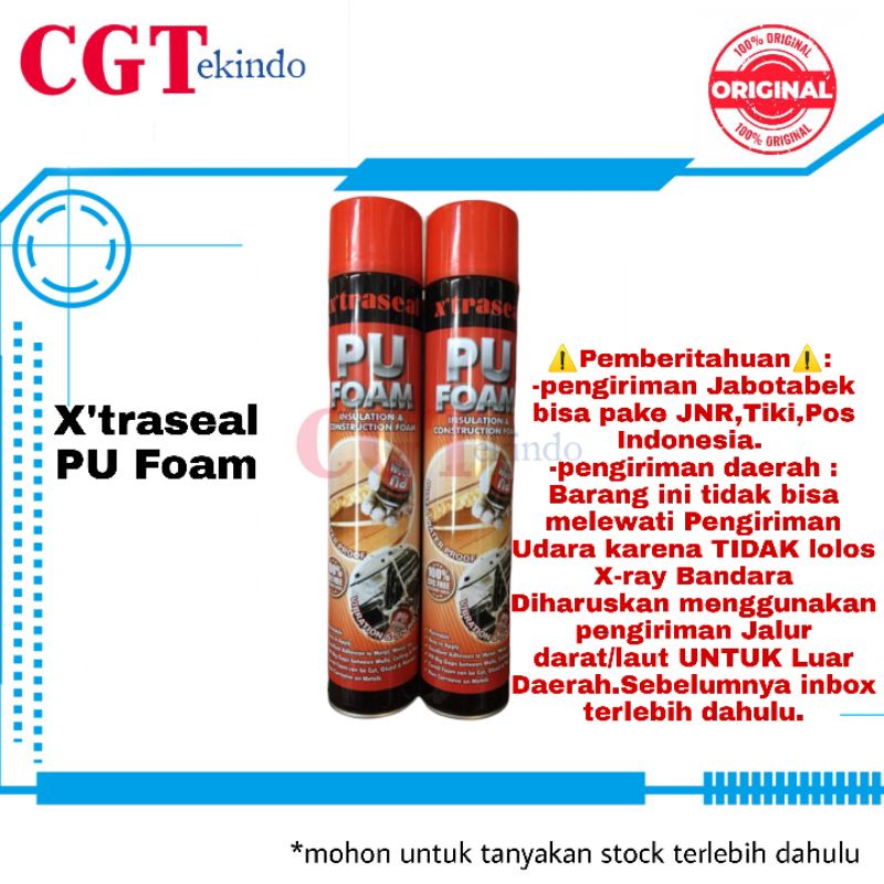 Xtraseal PU Foam / Foam Sealant / Sealant Foam / Xtraseal Foam