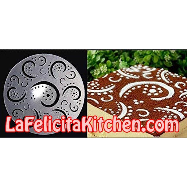

D74Any Stencil Stensil Cake Kue Isi 4 / Set Dekorasi Decor Bubuk Birthday Diy D5Smuc