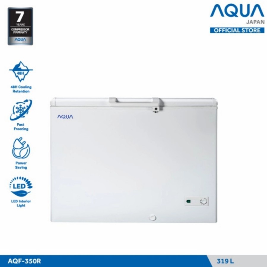 Aqua Chest Freezer 1 pintu AQF-350R 319 liter