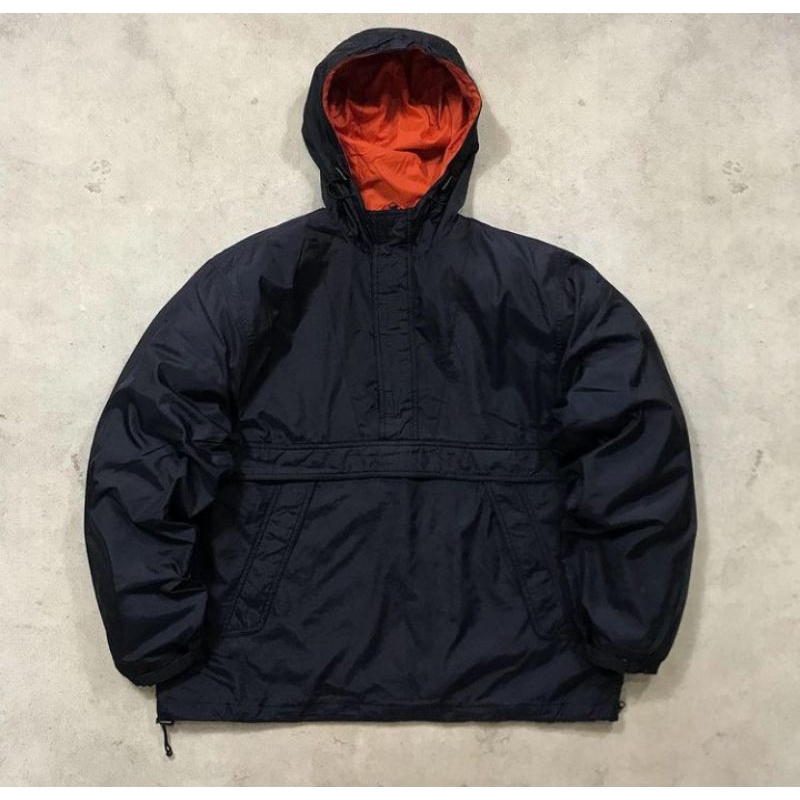 anorak cagoule jaket uniqlo navy