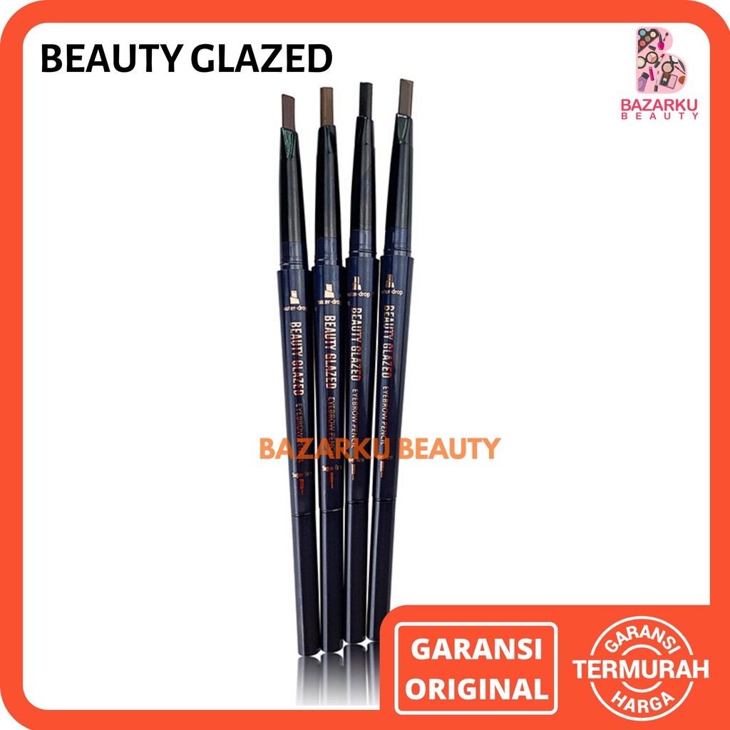 Beauty Glazed Double Head Eyebrow Pencil Beauty Glazed Pencil Alis  Beauty Glazed Pensil Alis Beauty Glazed Eyebrow Beauty Glazed