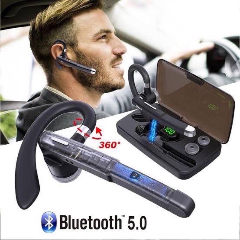 8K7V Yyk-520 Headset Bluetooth Waterproof / Yyk 520 Headphones Ear-Hook Pairing To