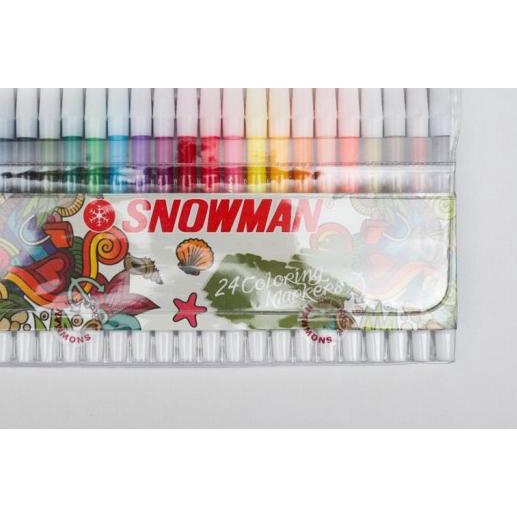 

▲ Spidol Snowman 24 Warna ➩