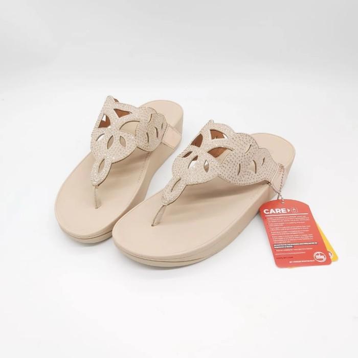 SANDAL JEPIT WANITA FITFLOP FLORA II WOMEN ORIGINAL PROMO