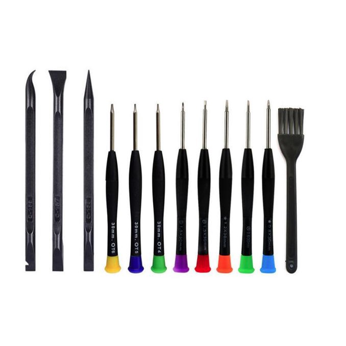 Premium Tool 12 In 1 Obeng Set Apple Ipad Iphone Ipod Macbook Air Pro