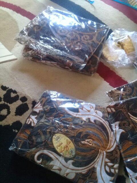 Batik Notoarto Couple Batik Ipnu - Ippnu Bahan Katun Saten Halus Tebel Kualitas