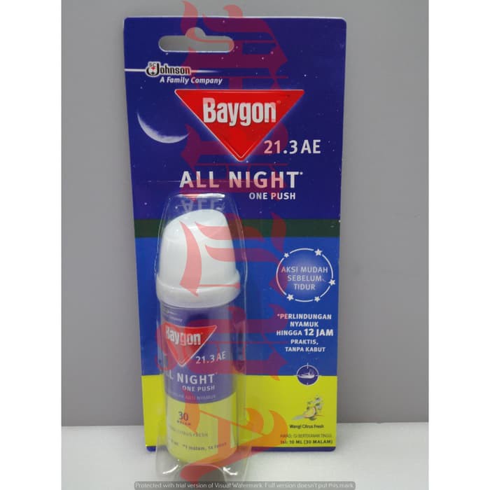 Baygon One Push Citrus Fresh 10ml