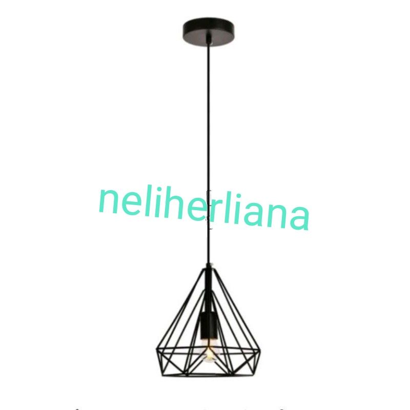 lampu gantung 1 set minimalis