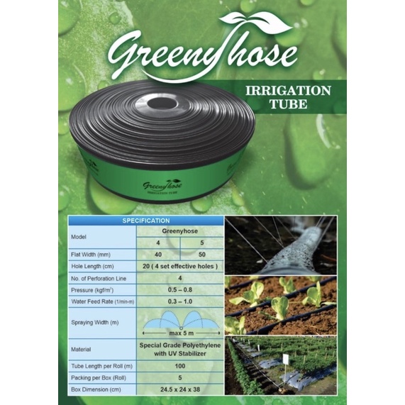 SELANG DRIP IRIGASI SUDAH BERLUBANG 1 Inch