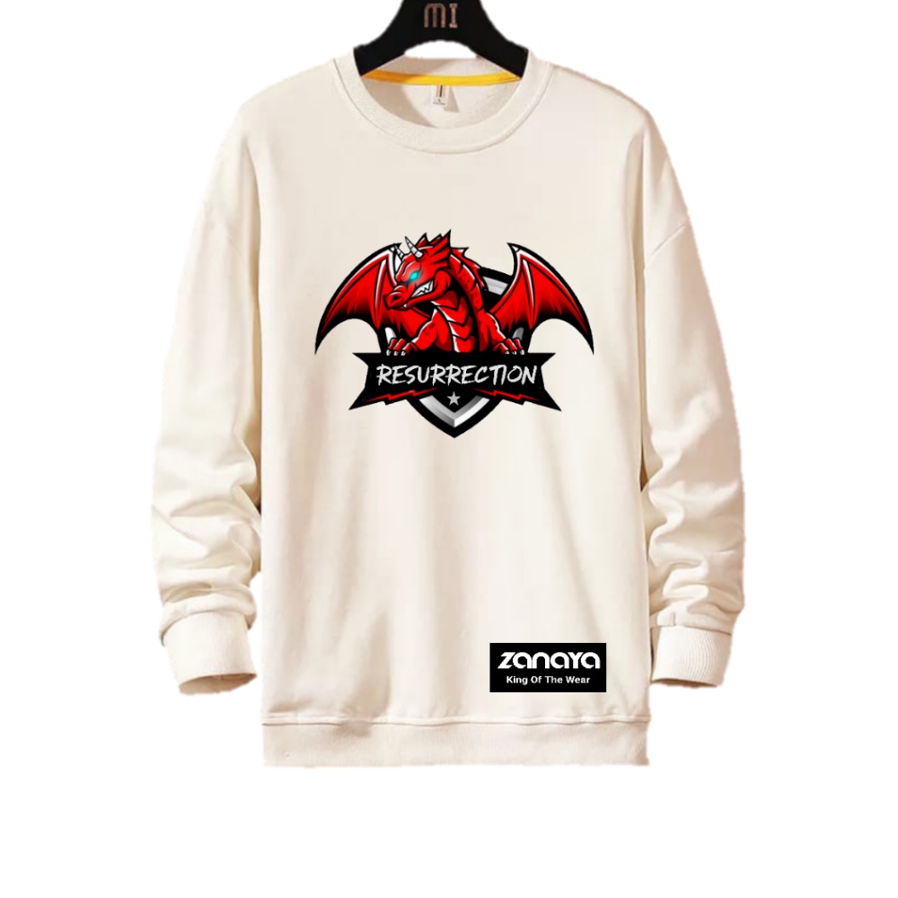 COD Sweater CREWNECK Pria Naga Size M L XL XXL 3XL 4XL Switer Terbaru