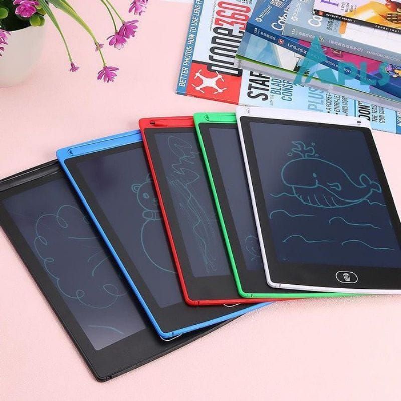 COD LCD Drawing Writing Tablet 8.5 Inch Mainan Papan Tulis Hapus Board Digital Pad Edukasi Pen Gambar